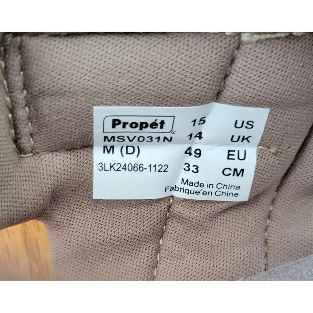 Propet ELI Adjustable‎ 3 Strap Sandals 15 Olive Summer Hiking Comfort